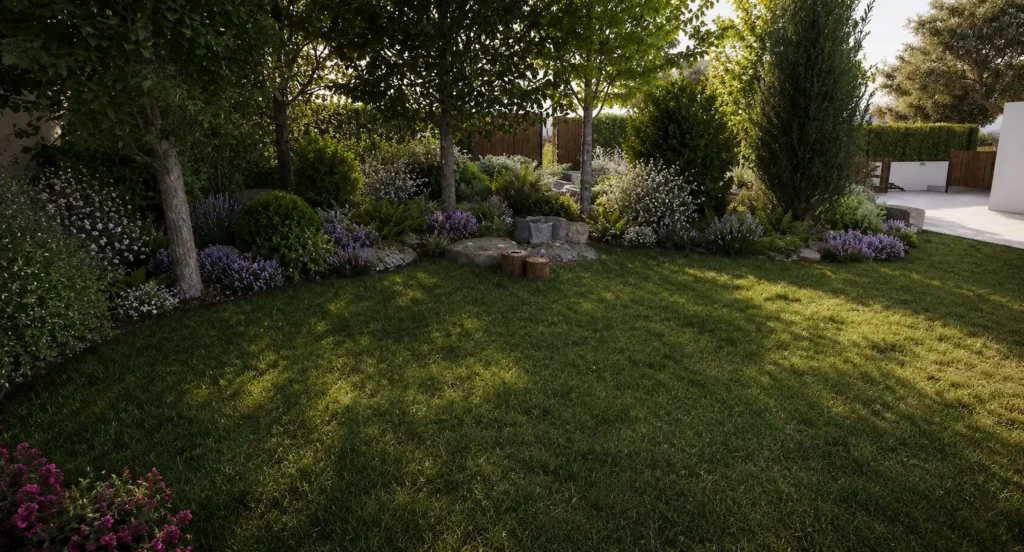 Jardin arboré