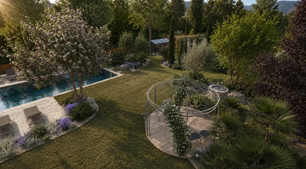 Jardin paysager